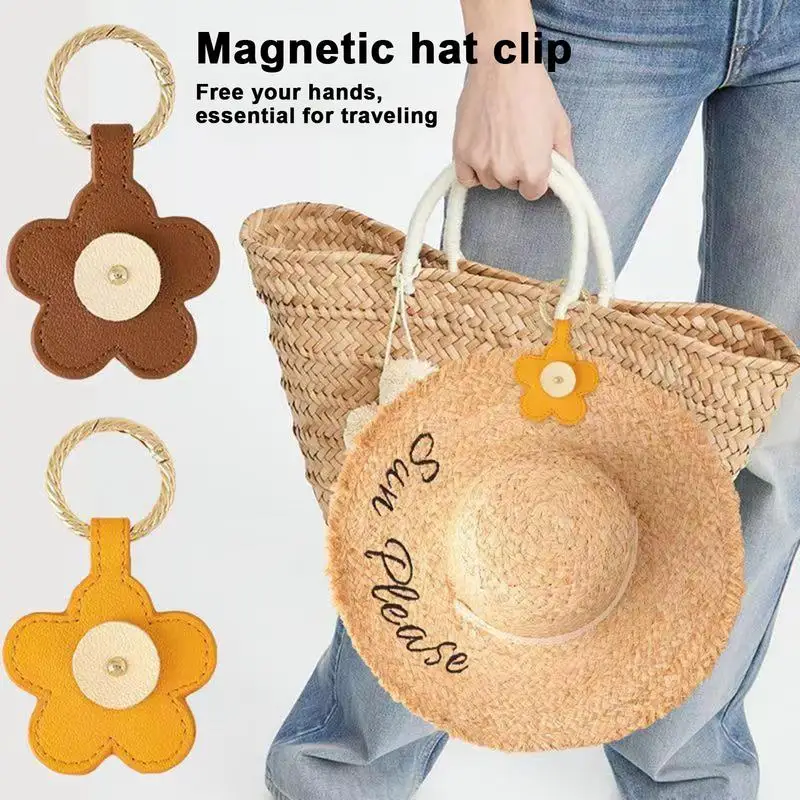 Hat Clips For Bag Hat Holder Traveling Magnetic Hat Keeper Bag Clip Backpack Clip Backpack Luggage Outdoor Travel Essentials