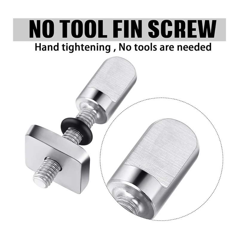 

AEF5-20 шт. винт для плавников из нержавеющей стали, винт для плавников SUP с уплотнительными кольцами для лонгборда, SUP, доски для серфинга, аксессуары для серфинга