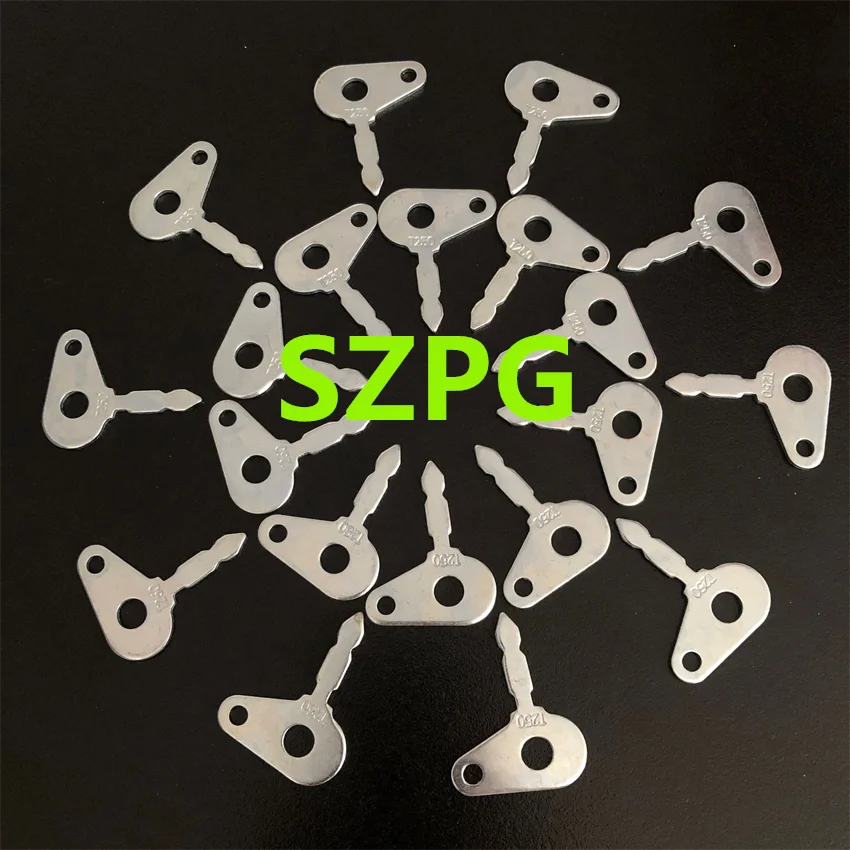 

5/10/20PCS T250 Excavator Key For Lucas Benford Terex Cace Ford Massey Ferguson Master Plant 54324157 for Tractors