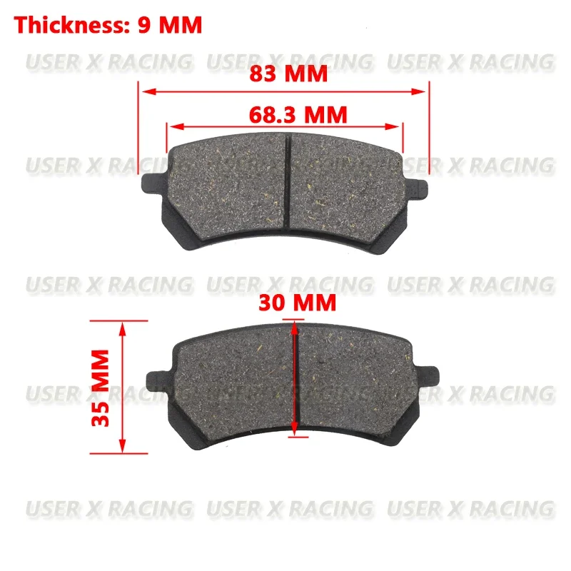 USERX Motorcycle Disc Brake Pad Brakes Front Rear Disc Brake Pads For Scooter High quality and durability Good performance