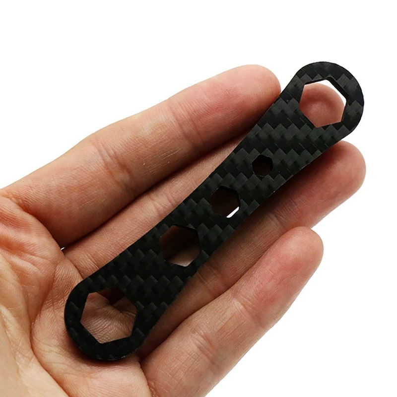 2X Bicycle Carbon Fiber Wrench 4 6 8 10 11Mm Hex Tool Bike Repair Tool For Brompton MTB Road Bike