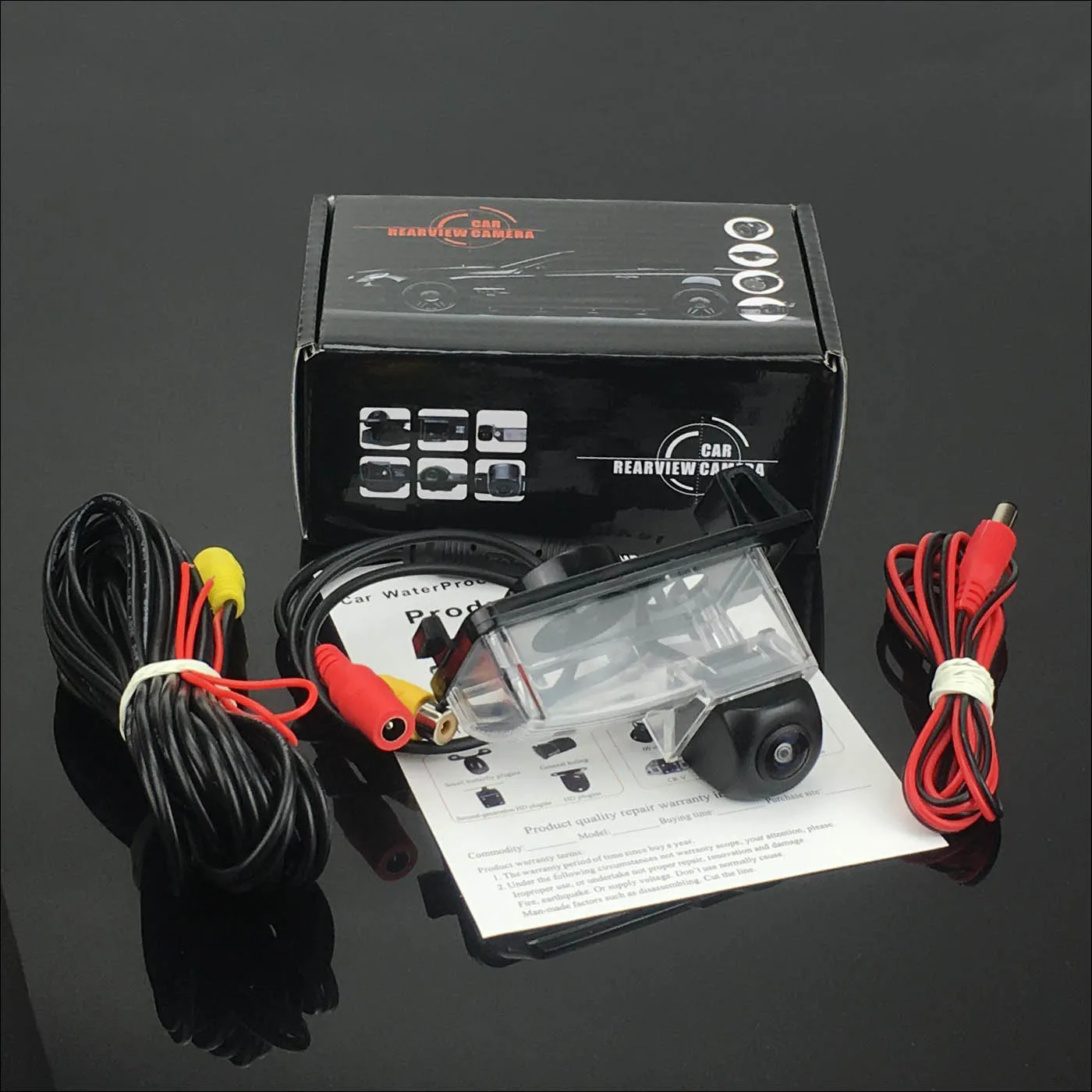 VKAUTO Fish Eye Rear View Camera For Nissan Patrol Y61 ST 3.0 2006~ 2017 CCD Night Vision HD Backup Reverse Parking Camera