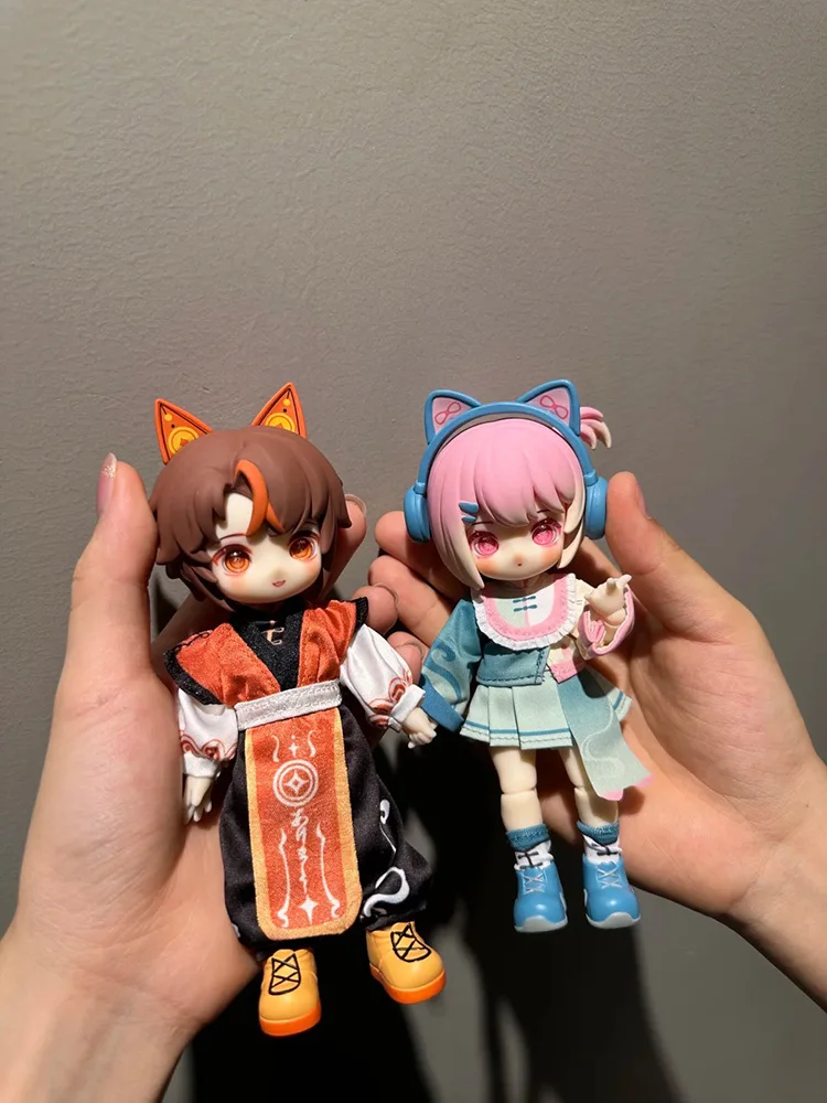 

2025 оригинальная серия Nagi Yunxu Ji, слепая коробка, 1/12 Bjd, экшн-фигурка, кукла, загадочная коробка, игрушка-сюрприз на день рождения для девочек, Рождественский подарок