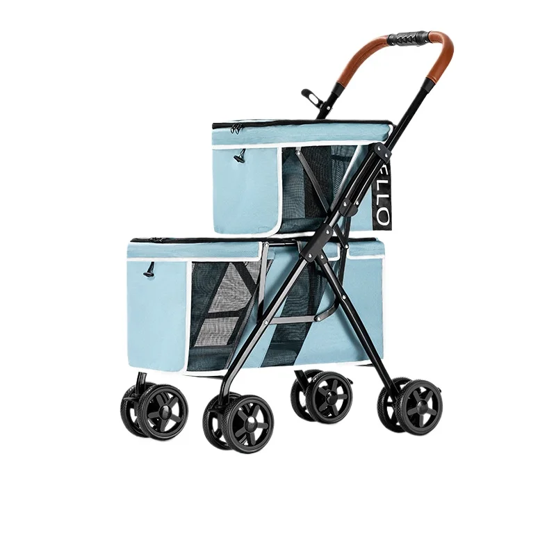 

Dog strollers Pet trolleys for cats and dogs are available