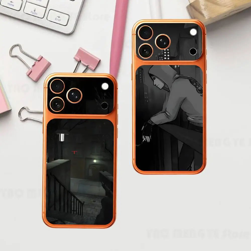 

Game C-Cry of Fear Plain Decal Skin For IPhone17 Pro ProMax Back Film Cover Wrap Anti-scratch Durable Sticker