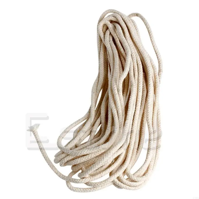

C90A 10M (33 ft) Braided Wicks Natural Cotton Wick DIY the Lighting