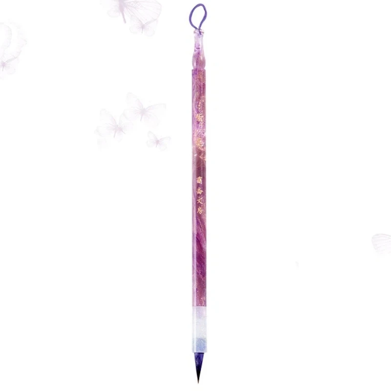 Chinese Calligraphy Mixed Hair Brush Regular Script Writing Calligraphy Brush Traditional Chinese Painting Practice Huzhou Brush
