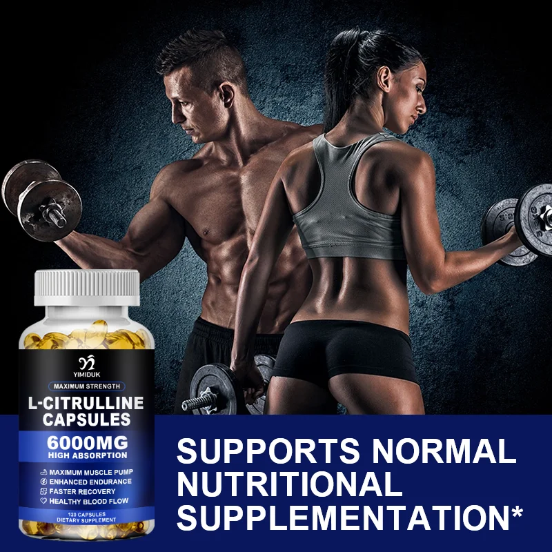 Cápsulas de L-Citrulina 6000mg - Pre Workout Supplement avaliação e preço