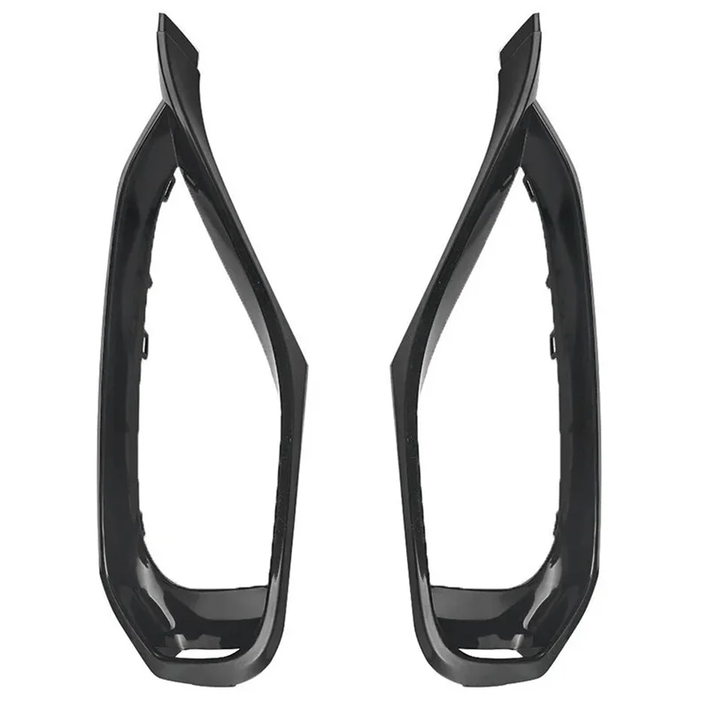 AU34-Fog luz capa da lâmpada luz de nevoeiro do carro capa da lâmpada grill luz de nevoeiro capa da lâmpada para bmw