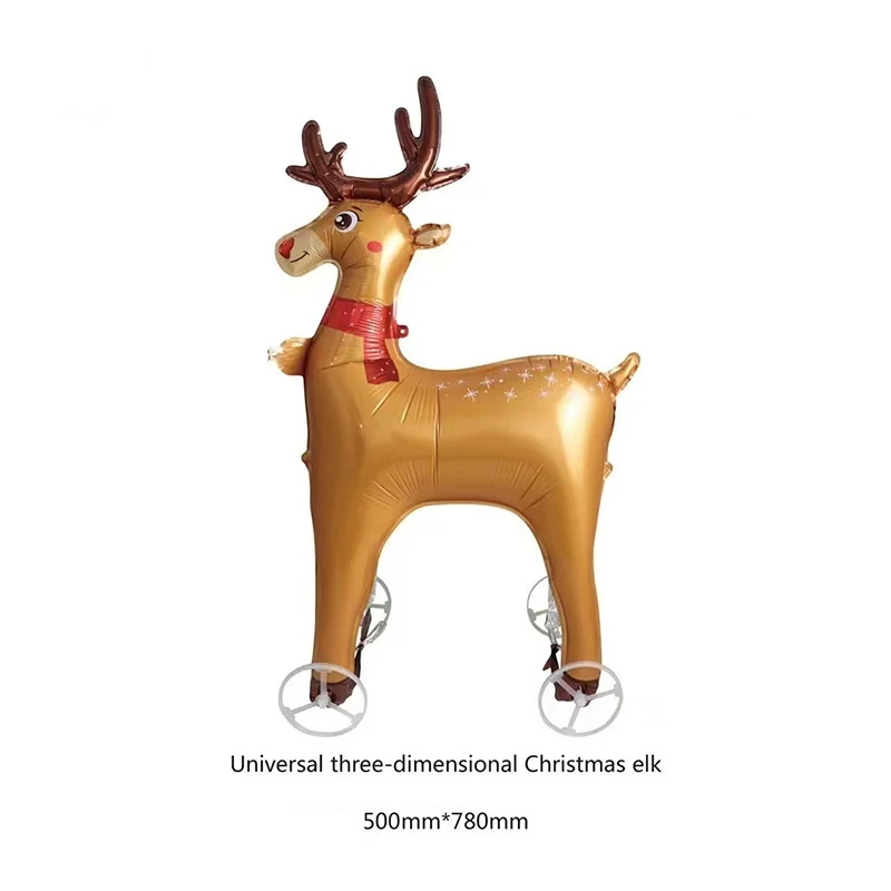 Hete Aanbieding 4D Cartoon Dieren Staande Wandelende Ballon Met Wiel Capibara Dinosaurus Folieballonnen Voor Kinder Verjaardagsparty Decoratie