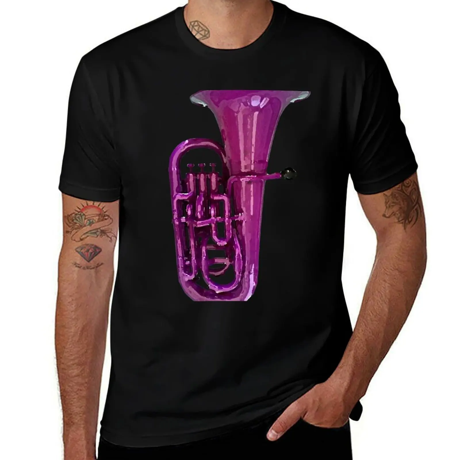 

Purple Euphonium T-Shirt Outdoor Activity Sports T-Shirt
