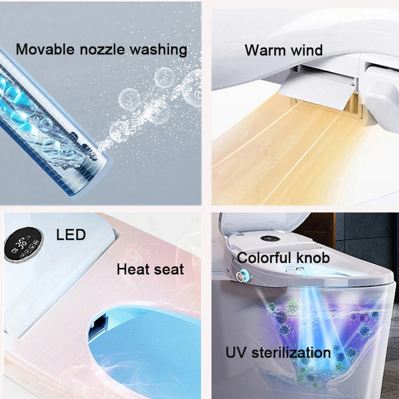 السيارات الوجه غطاء المرحاض الذكية Janpanese مقعد المرحاض الكهربائية تابا WC Inteligente Japones تحسس مفتوح Japones الذكية بيديت كهربائي