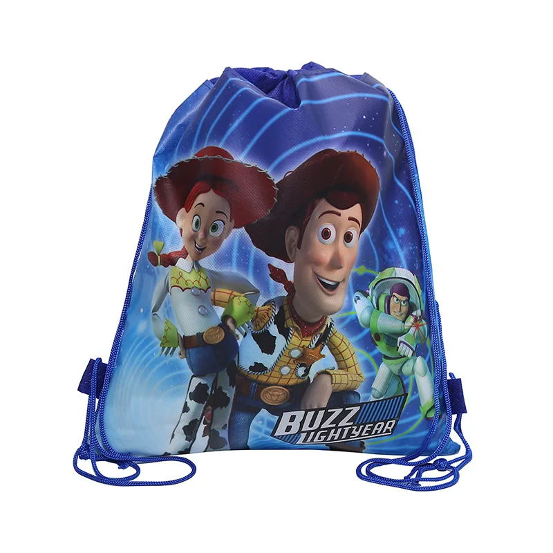 Disney Toy Story General Stock vendite dirette Cartoon Dis Non tessuto stampato Bundle Pocket coulisse Bag Toy Storage Bag Gift