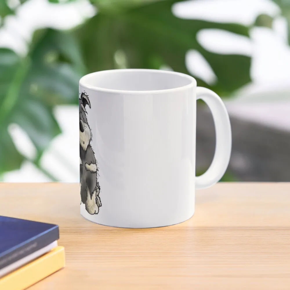 

Cute Schnauzer Cartoon Coffee Mug Cups Free Shipping Beautiful Teas Anime Cups Mate Cups Mug