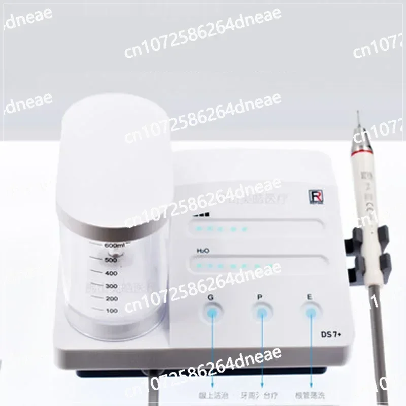 NEW Maxpiezo7+ Ultrasonic Piezo EMS WoodpeckerCavitron LED Handpiece Tank for Endo Perio 8 Tips