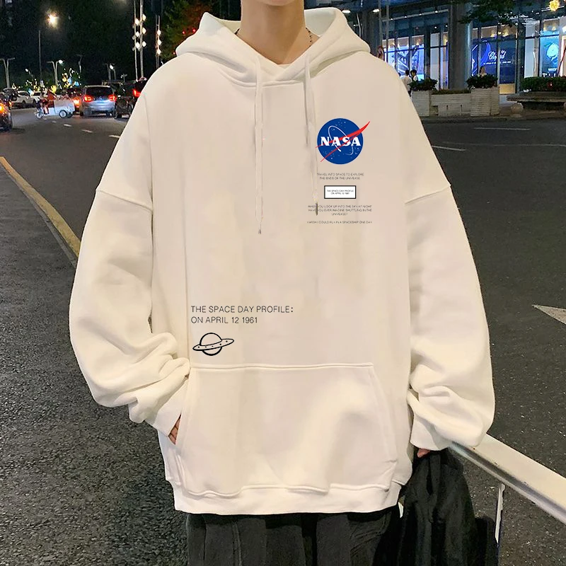 

Creative Printed Loose Fit Hoodie for Boys Versatile Daily Wear High And Middle School Students Comfortable Cotton Polyester ...