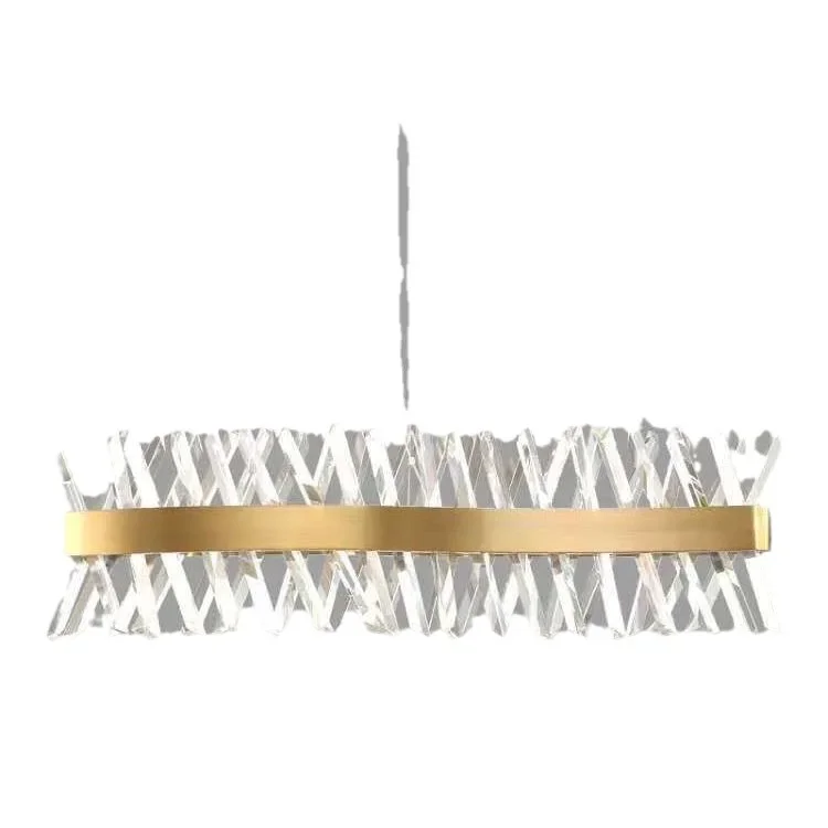 

Living room C-shaped Nordic light luxury post-modern crystal home improvement building materials lamps lighting chandelier