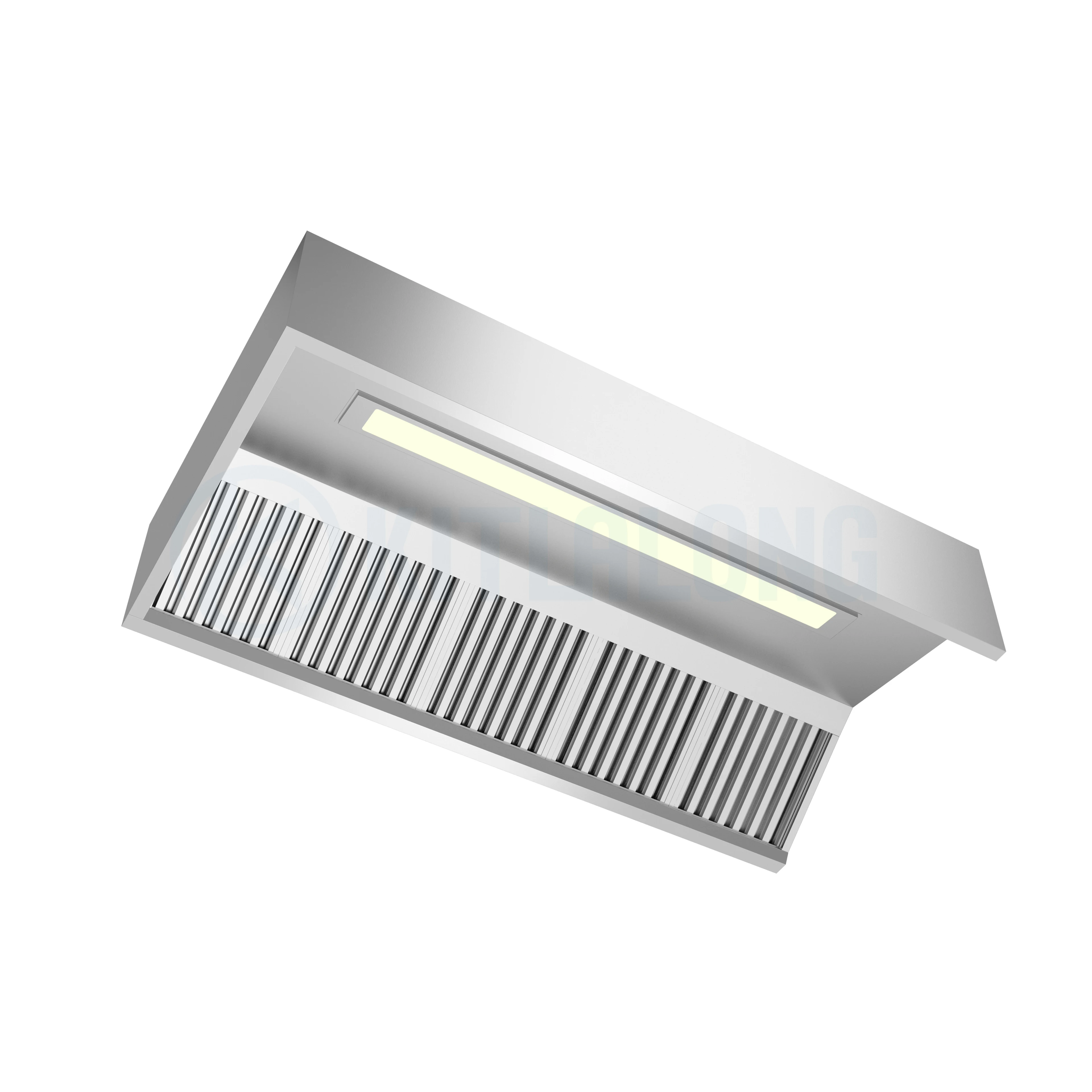 جزيرة المطبخ الكهربائية التجارية هود العادم النازع الفولاذ المقاوم للصدأ مصباح ليد الولايات المتحدة التوصيل المطاعم الفنادق معدات المطبخ