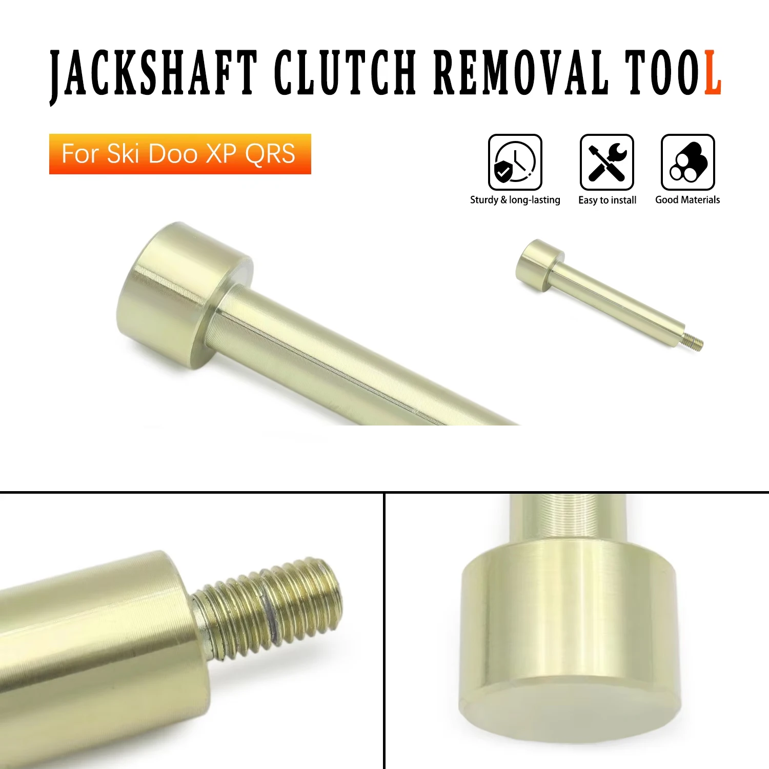 Snowmobile Maintenance Tool Accessories For Ski-Doo XP XM Gen4 Gen5 QRS Jackshaft Secondary Clutch Puller 2008- 2021 2022 2023