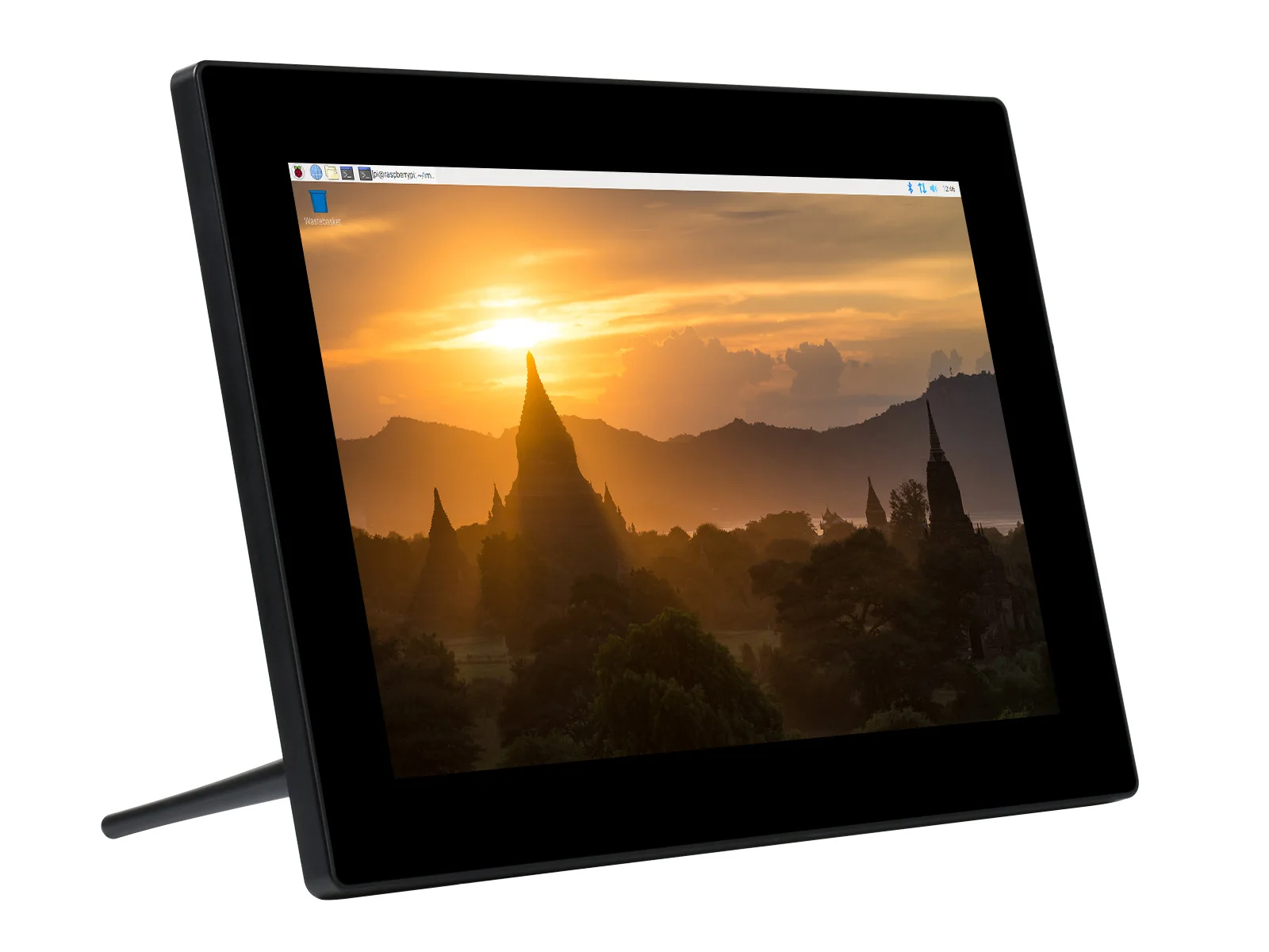10.1inch HDMI LCD (G) (with case),HD Capacitive Touch Screen,1920×1200, HDMI, IPS, Supports Raspberry Pi / Jetson Nano / PC etc