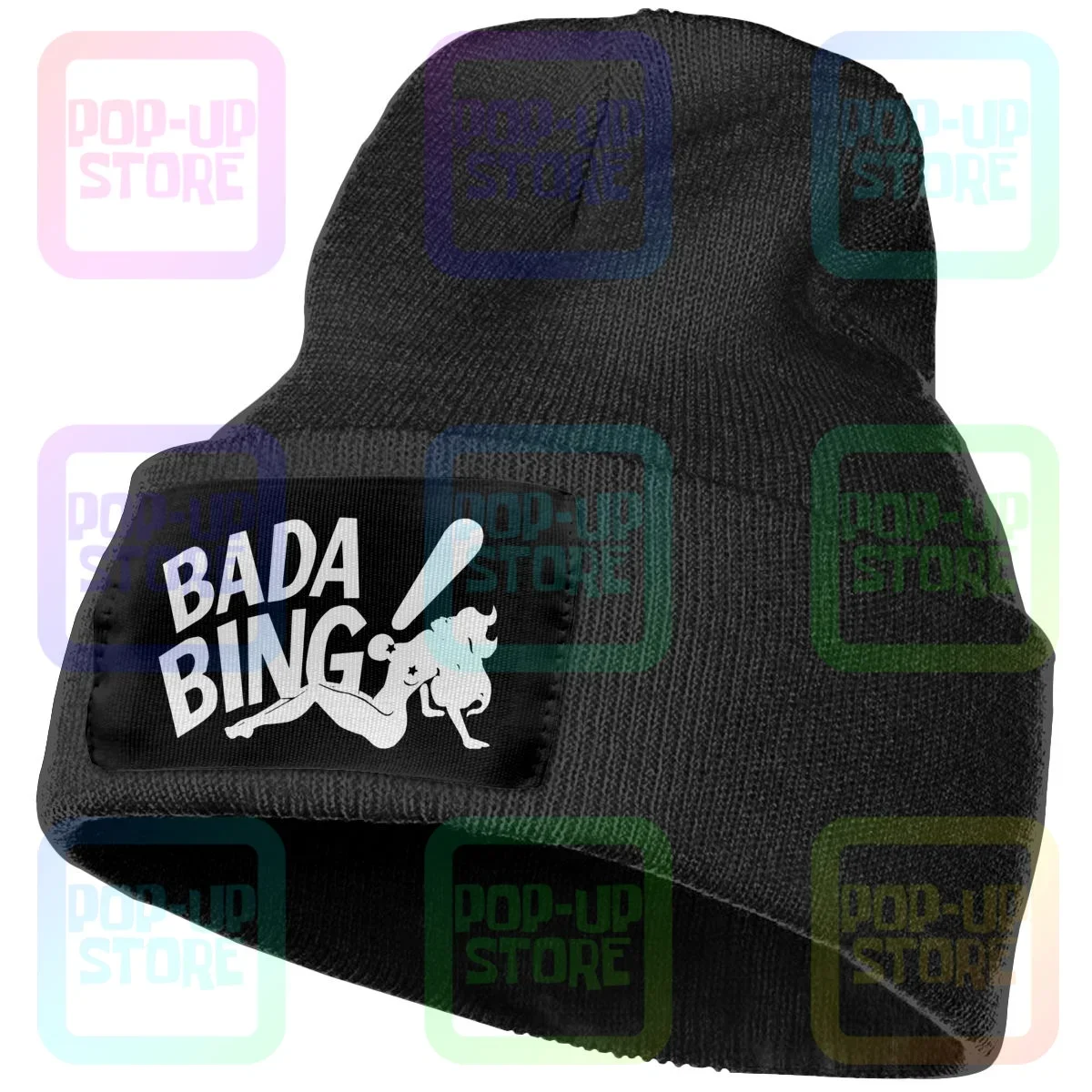 

Bada Bing Sopranos Jersey Mafia Stripper Tony Knitted Beanie Hat Beanies Cap Gift Headwear High Quality