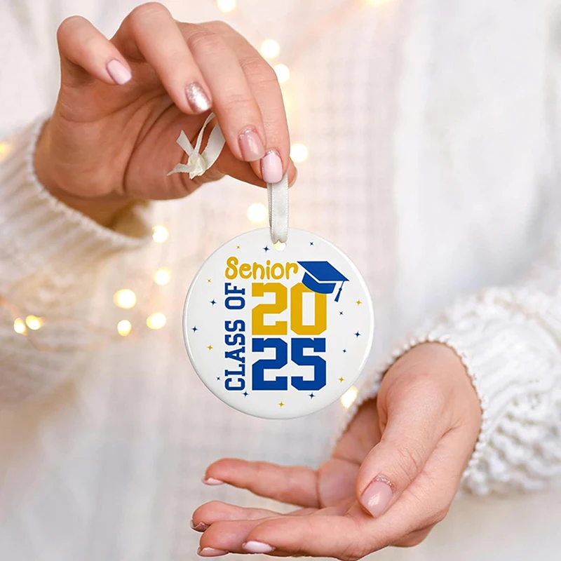 Class Of Senior 2025 Graduation Ornament Ideal Gifts For Daughter And Son Class Of 2025 Graduation Hanging Gifts