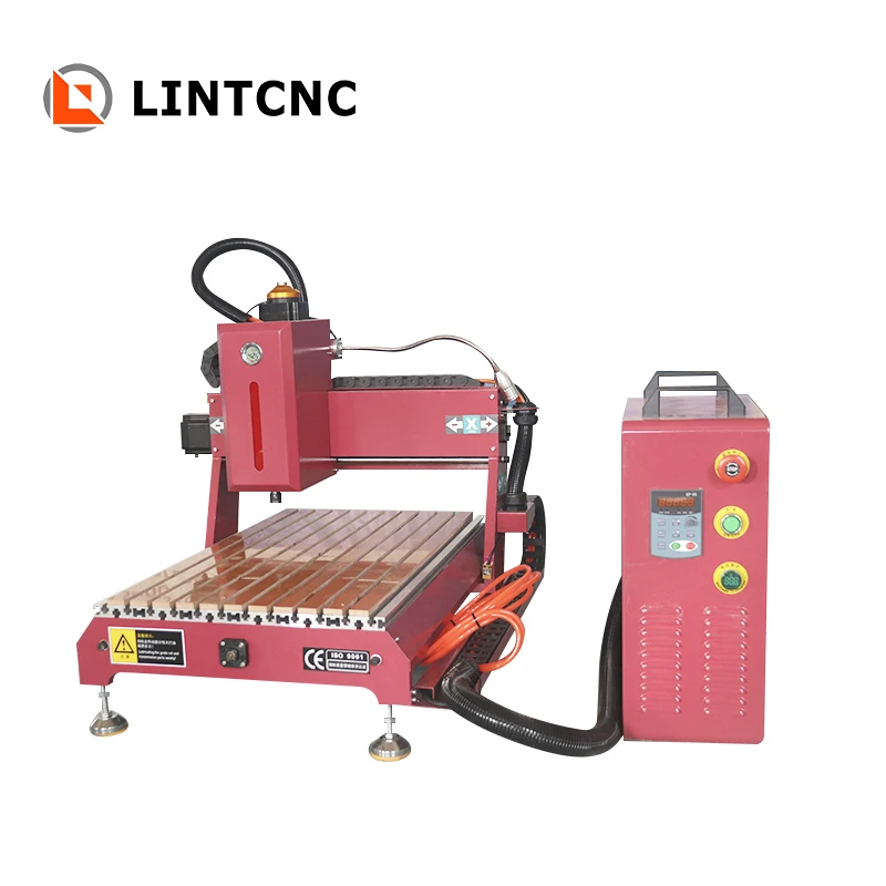 Portable Advertising Cnc Machine Sign Make Small Aluminum MDF Wood Plastic PVC Engrave Mill Machine 300x300mm 400x600mm