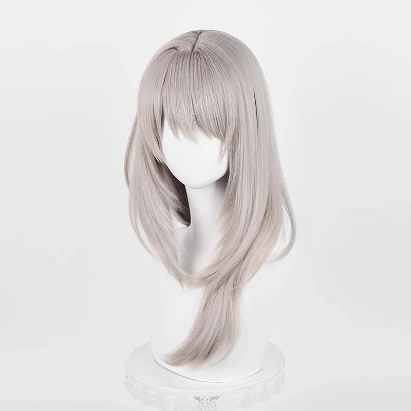 Perruque de Cosplay de cheveux de l'équipe de fille qui pleure Kawai Momo avec dessus de cuir chevelu simulé