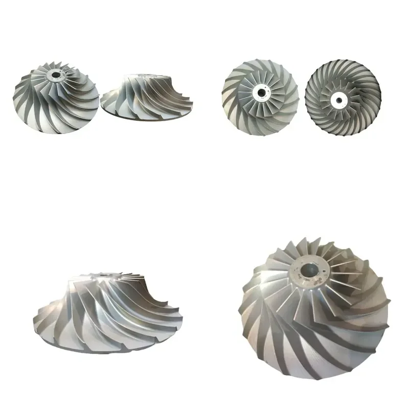 Titanium Billet Compressor Turbine Impeller Wheel Upper Compressor Wheel for Turbocharger Replacement Parts High Performance