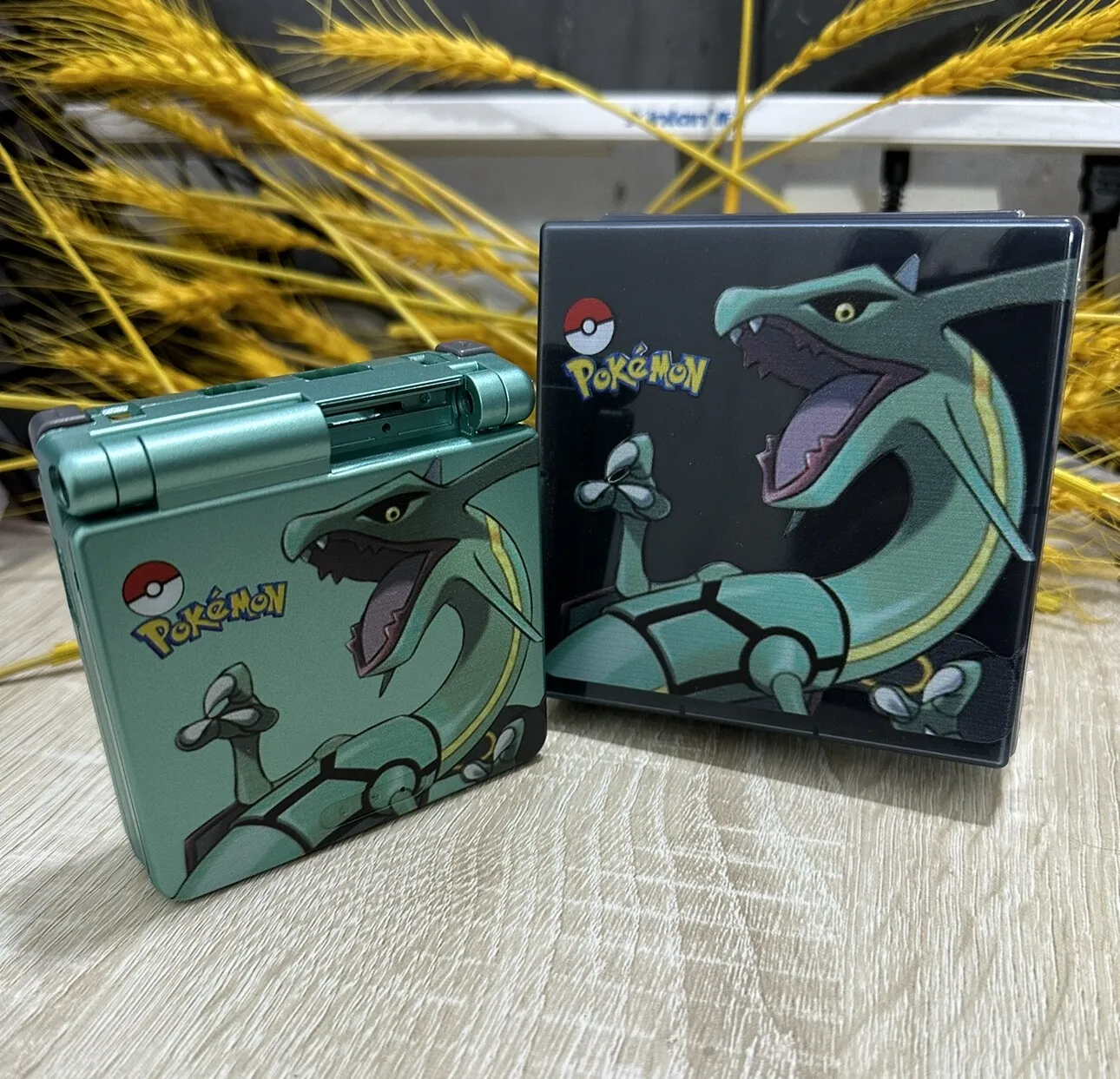 在庫あり-ポケモン-gba-sp-限定版-ゲームボーイカラー-diy-シェル-自作交換カバー-新印刷デザイン