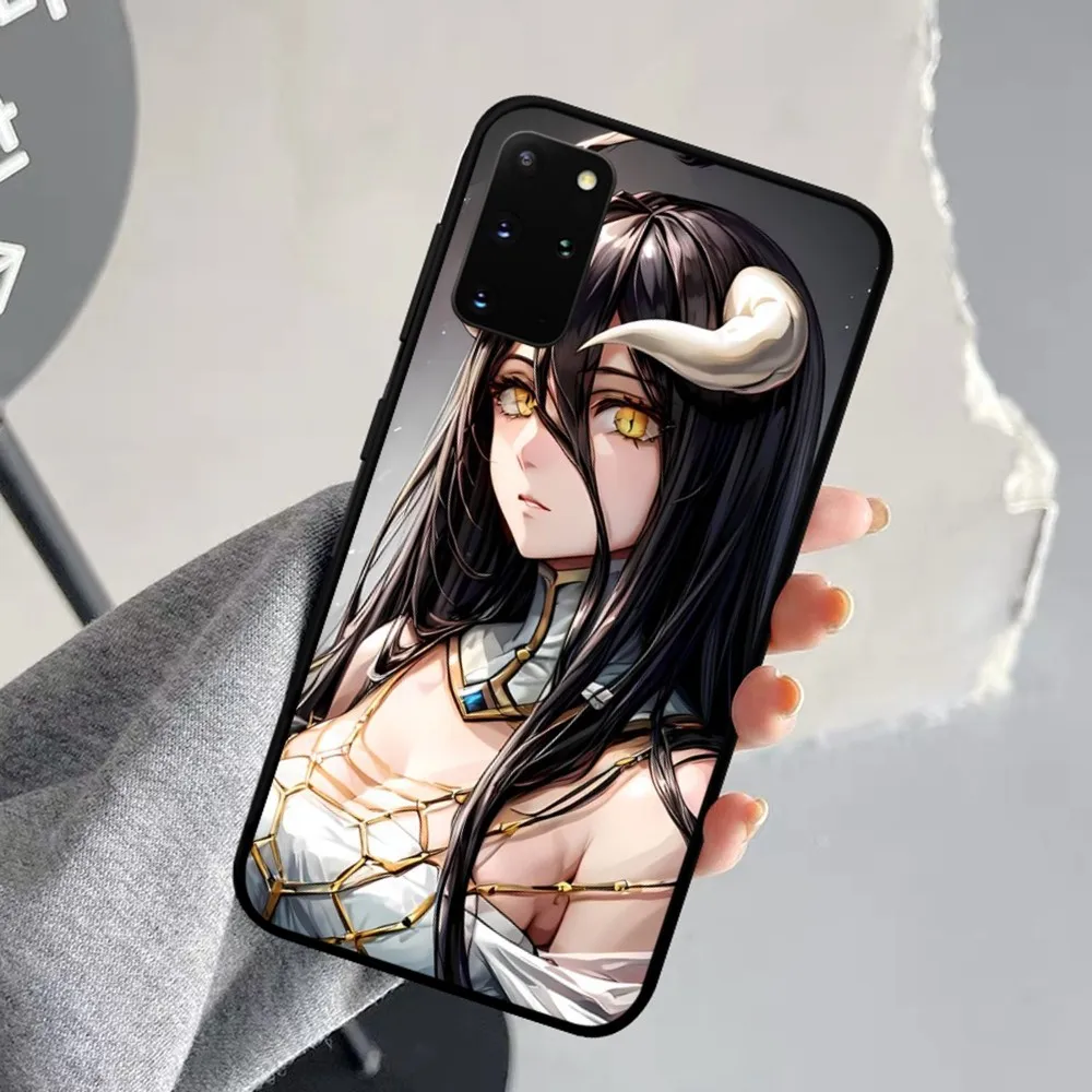 เคสโทรศัพท์ยี่ห้อ Albedo Overlord สำหรับ Samsung S 9 10 20 21 22 23 30 24 PLUS LITE ultra FE fundas S10lite