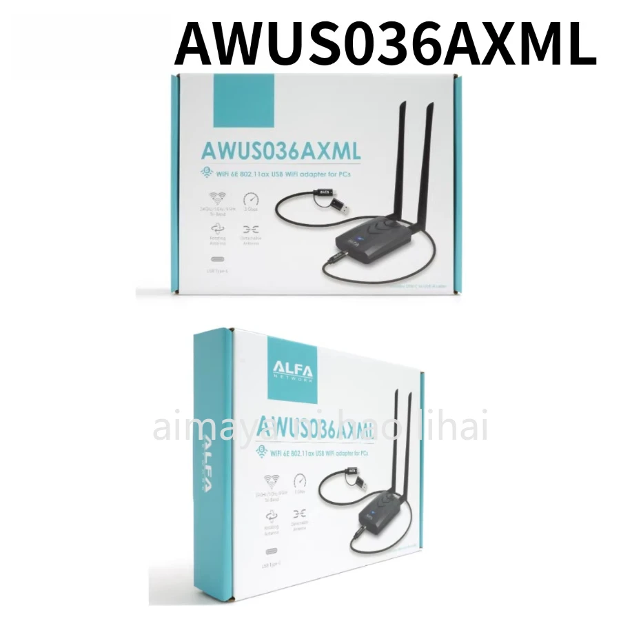 AWUS036AXML MT7921AUN WIFI 6E Tri-band Network Card