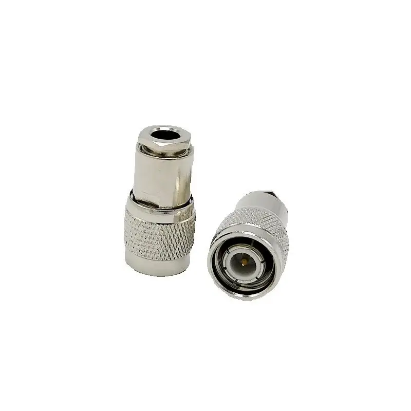 Conector tnc para 50-3 rg58 rg142 rg223 lmr195 50-3 cabo de alta qualidade tnc rf conector coaxial de rádio 10 peças