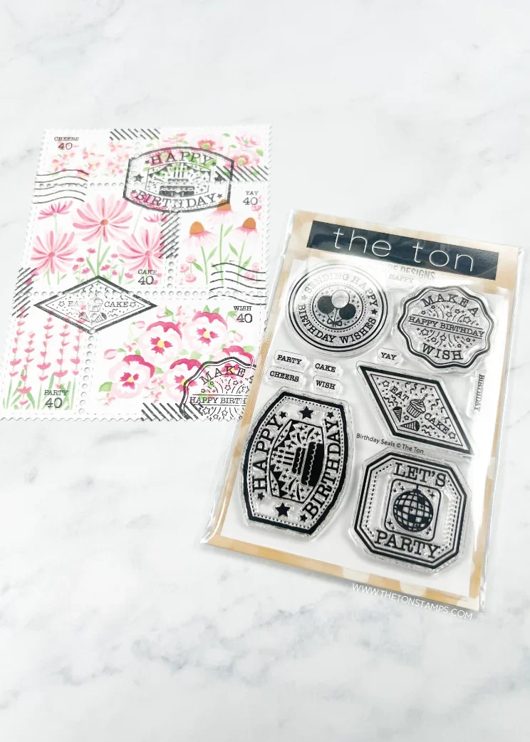 2025 Wildflowers Love Hearts Layering Stencils Birthday Postage Stamps Cutting Die for DIY Making Card Scrapbook Craft Supplies