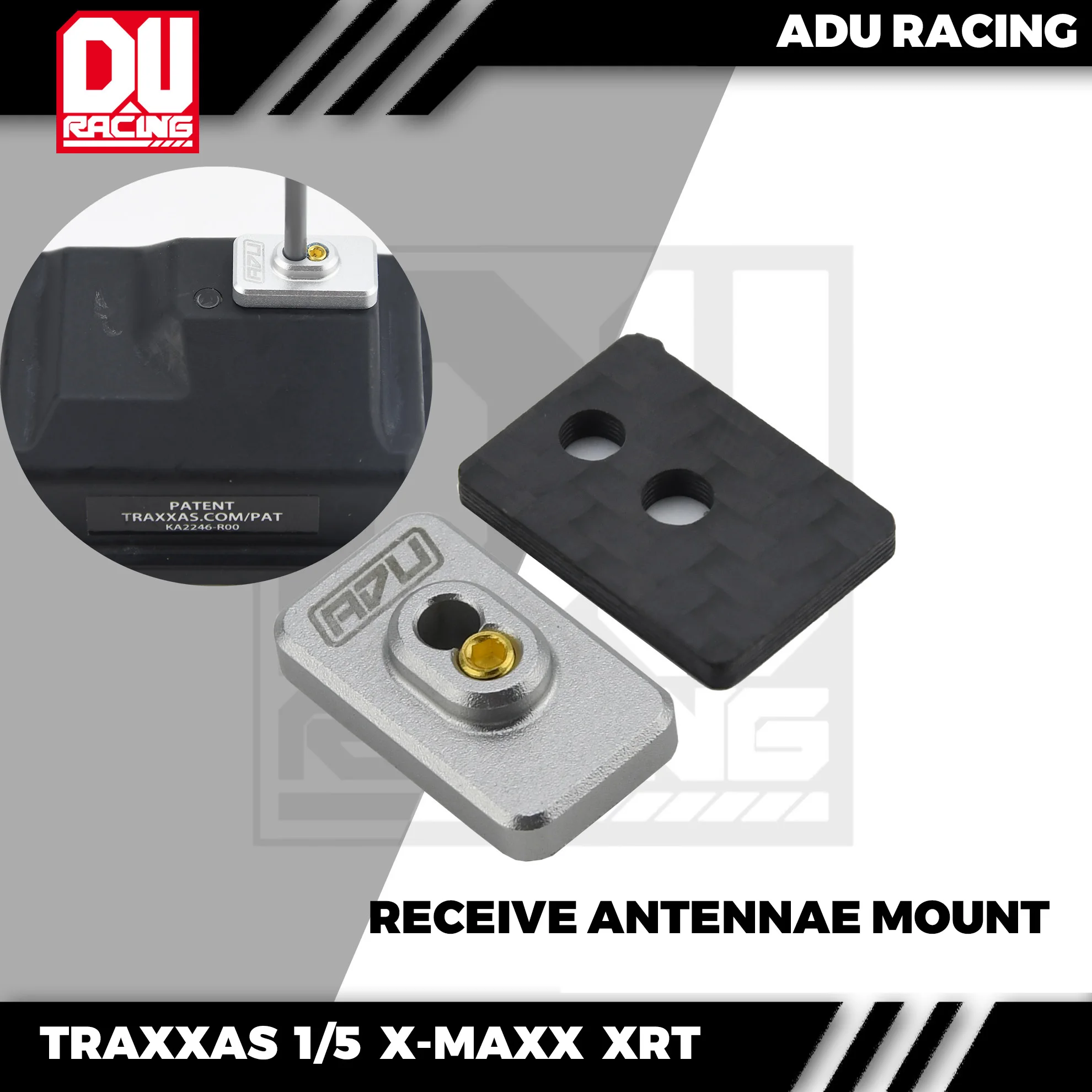 

ADU RACING 7075-T6 комплект крышек приемника для TRAXXAS X-MAXX XRT XMAXX