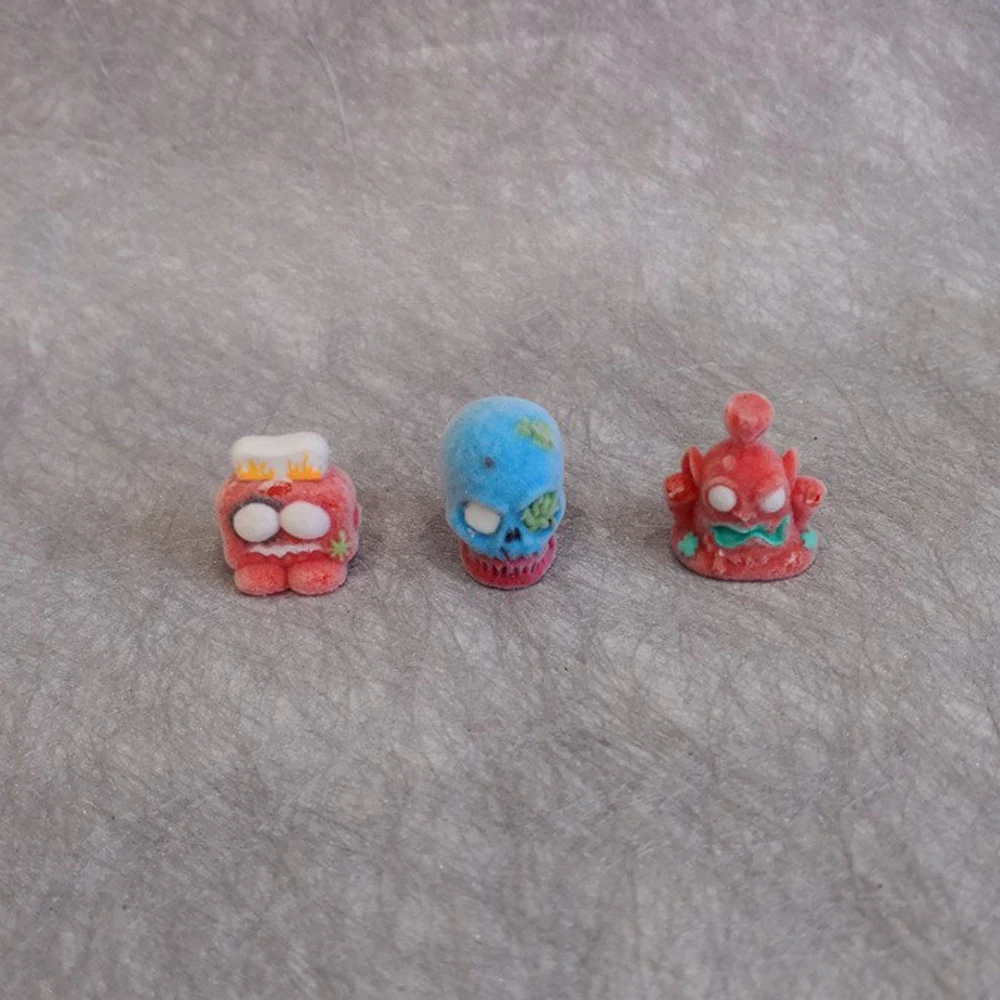 Anime Game Market Gadget Miniature Figures Kawaii Cute Fruit Food Furniture Vegetable Model Collectible Toys Gift