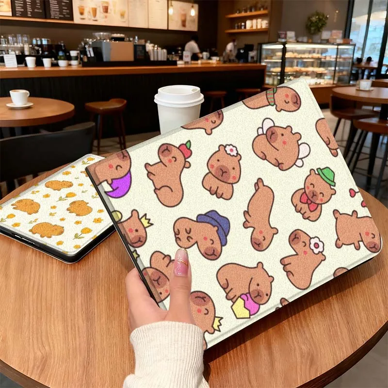 

Capybara Cute Cartoon For Huawei MediaPad MatePad Air SE Pro M6 M5 M2 11.5 10.4 10.1 11 12.2 10.8 13.2 Tablet Case