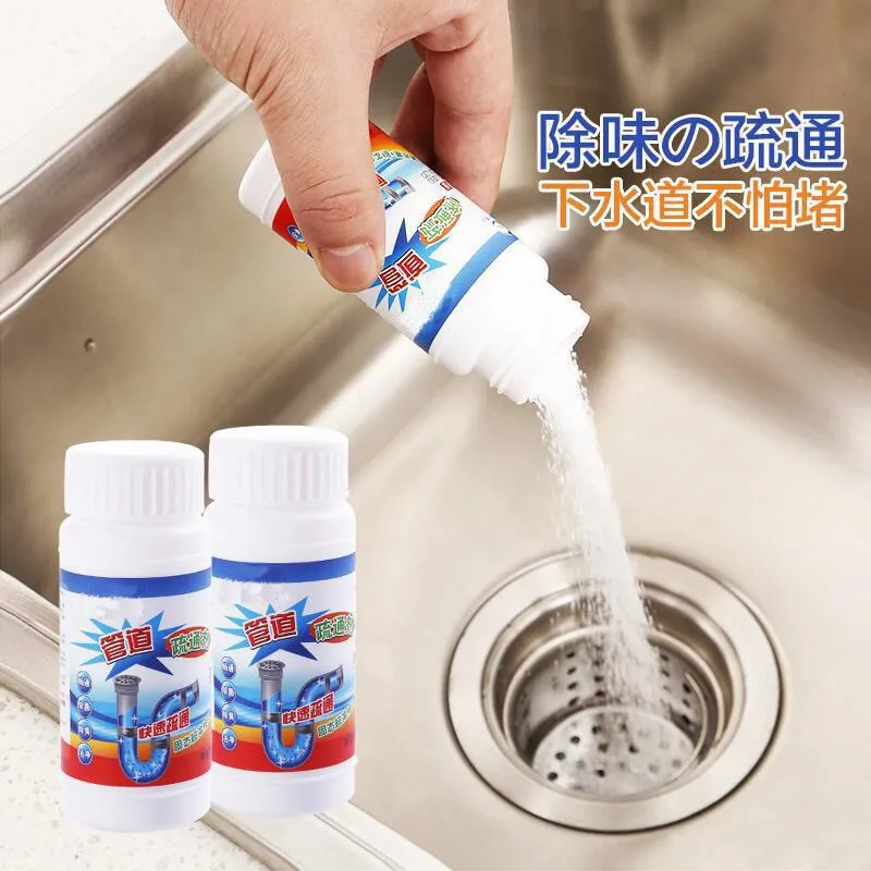 Pipe Unclogging Agent Kitchen Bathroom Sewer Clogging Unclogging Gutters Deodorant Cleaning Powder Household Cleaning Tools