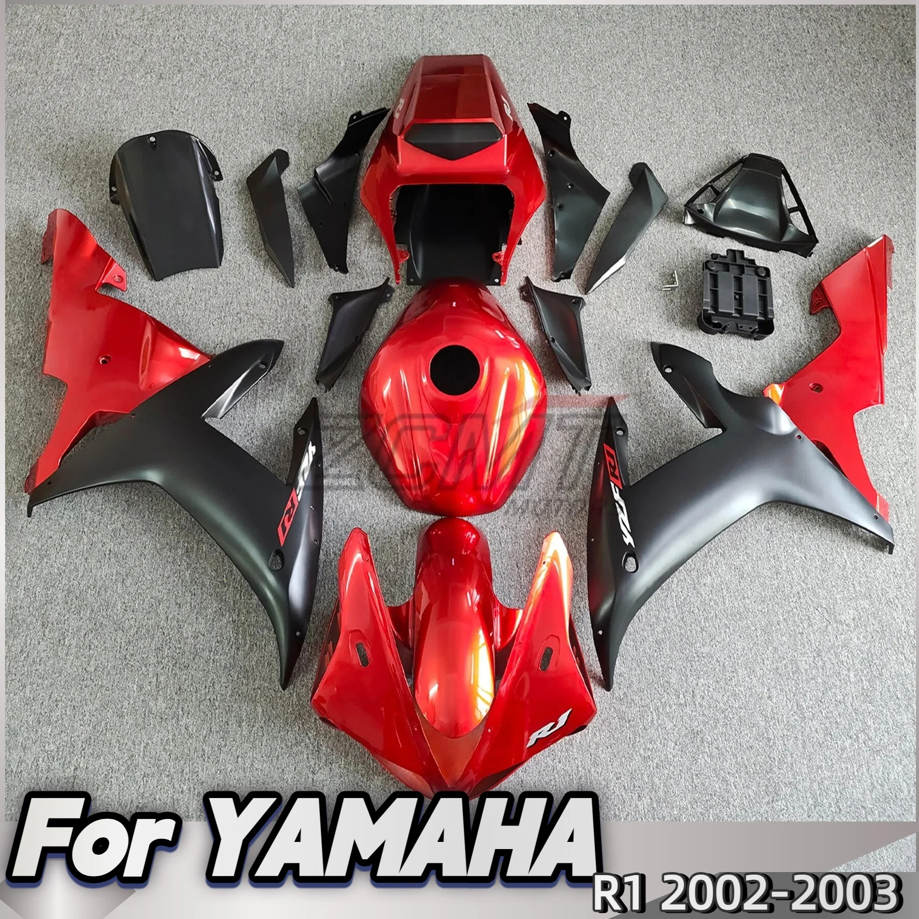 

Plastic Shell Motorcycle Fairing Kits Fit For YAMAHA YZF-R1 YZFR1 2002 2003 YZF R1 02 03 YZF1000 ABS Bodywork Set