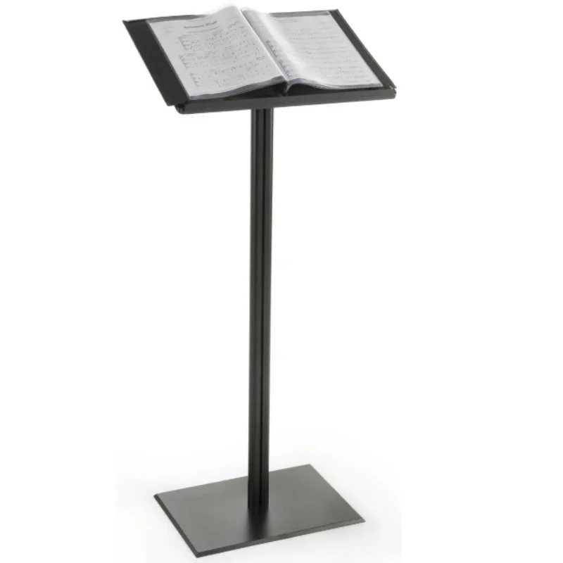 Acrylic Podium Stand Modern Lecture Table  Pulpit with Metal stands Plastic Podium