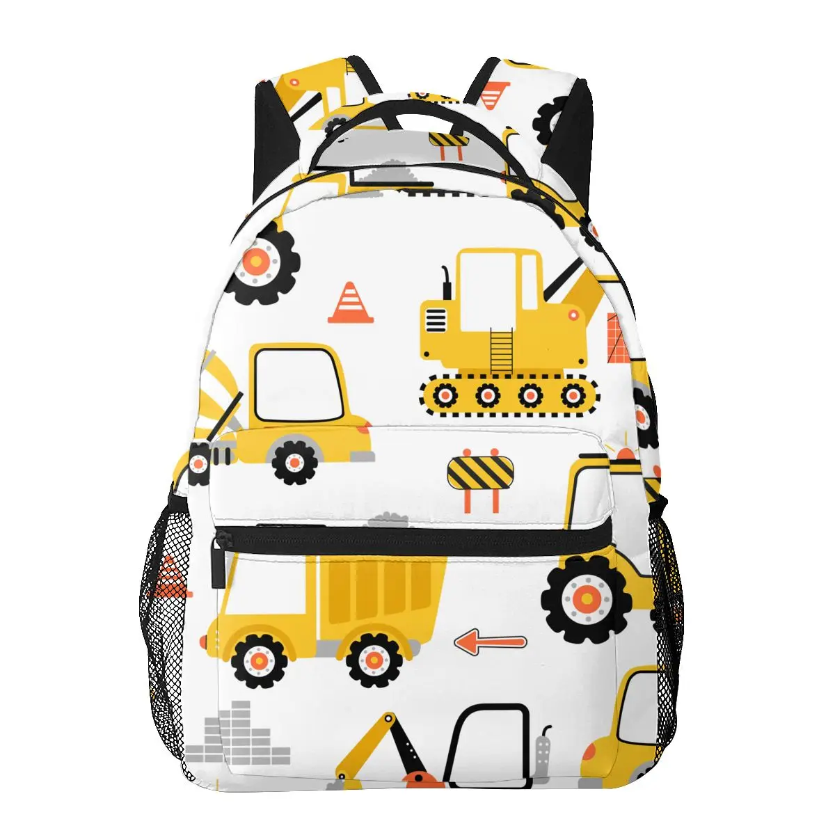 Bookbags School Bags for Teenage Boys Cartoon Truck Travel Bags Baby Boy School Backpacks