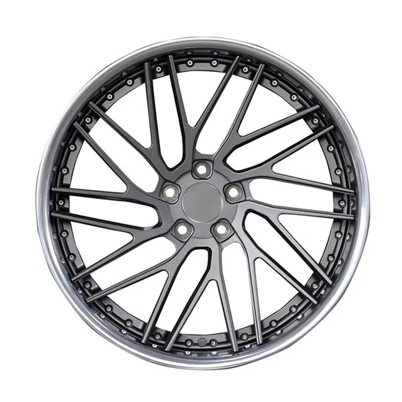 

Forged Wheels 2 Piece Rims 18 19 20 21 22 23 24 26 Inch 4 5 6 Holes Sport Deep Dish Customized Lightweight Racing Car Wheels