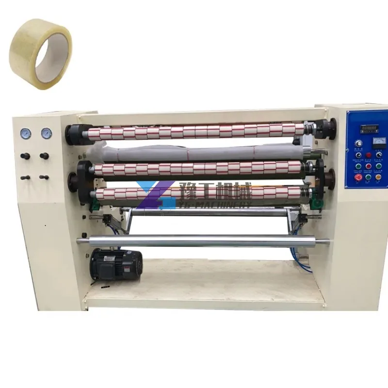 FT-210 Automatic Scotch Tape Slitting Rewinding Machine Bopp Cello Tape Making Machine