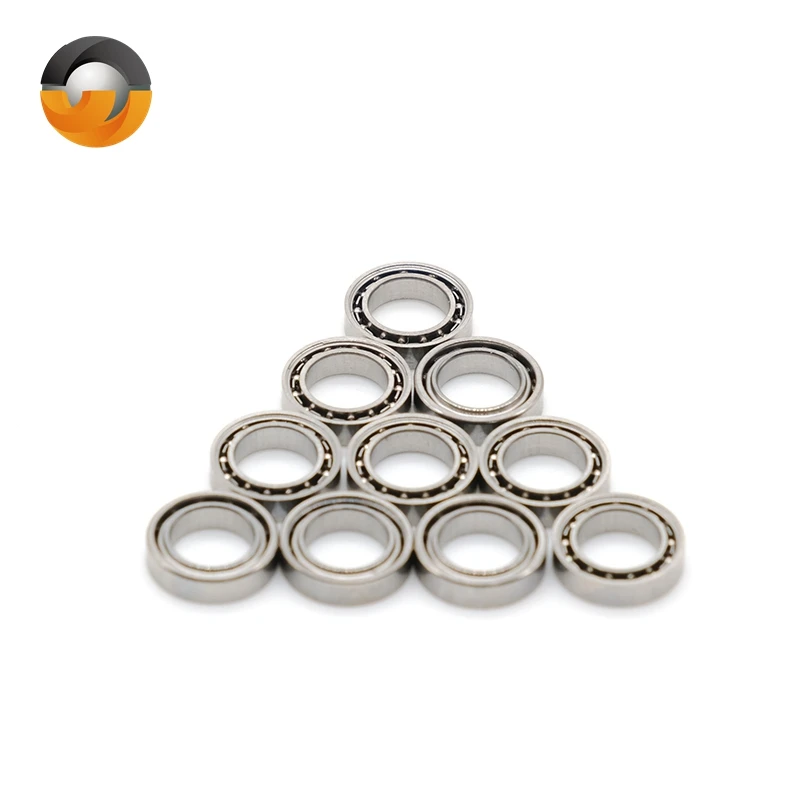 10Pcs SMR85W2 Miniature Stainless Steel Bearing 5x8x2mm Open Type ABEC-9 Fishing Reel Bearing