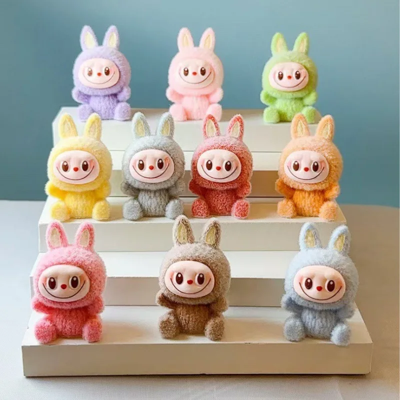 

10Pcs MINI la bu Accessories Designer Suitable for La bu Pendants Cute Personality Fashion Birthday Gift