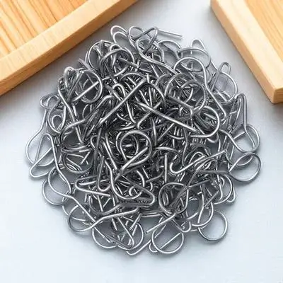 

100pcs Metal Fixing Hooks for Seat Cushions Covers Sturdy Lightweight Easy Install Car Seat Cushion Hooks Car Accessories Rv