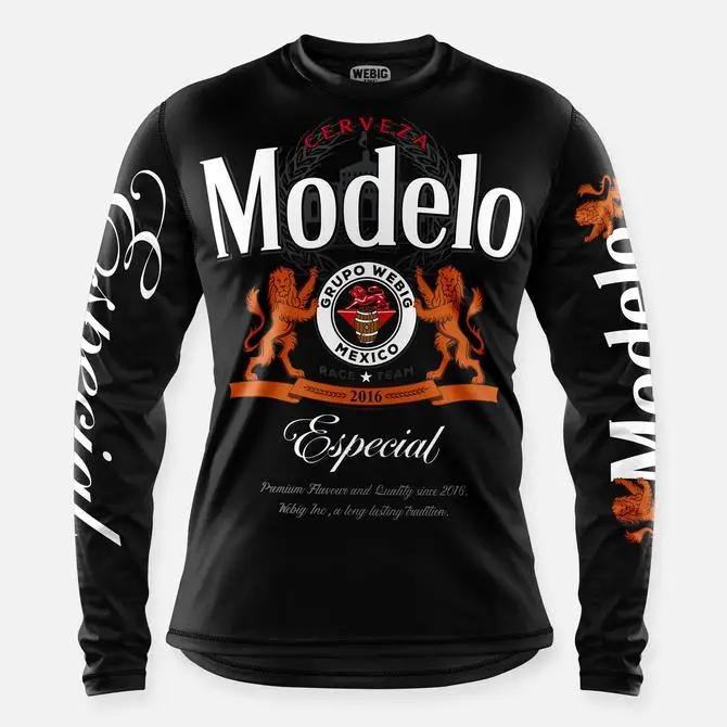 Camiseta de motocross para hombre, maillot DH para ciclismo de montaña, enduro, mtb, descenso