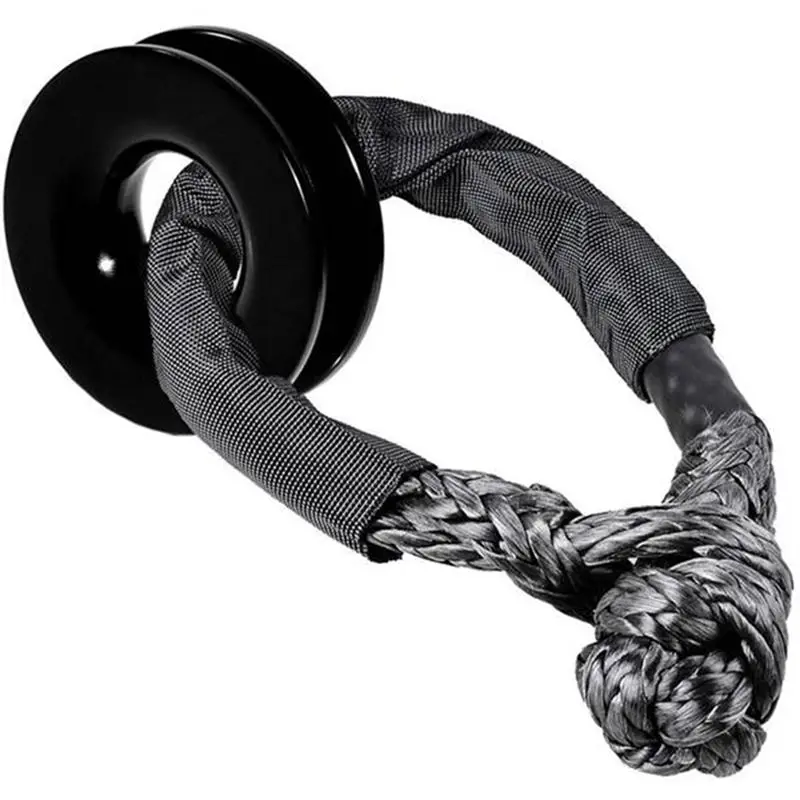 Superior-Shackle Winch Rope Recovery Snatch Ring Pulley Recovery Ring Atv Winch Winch Rope Winch Pulley