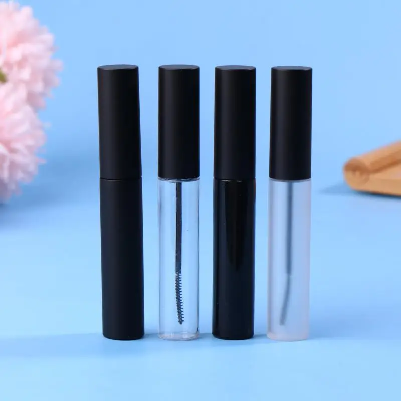 10 مللي فرشاة فائقة النعومة أنبوب الماسكارا الفارغ الكحل السائل زجاجة الماسكارا رمش إطالة حاويات مستحضرات التجميل القابلة لإعادة الملء #5