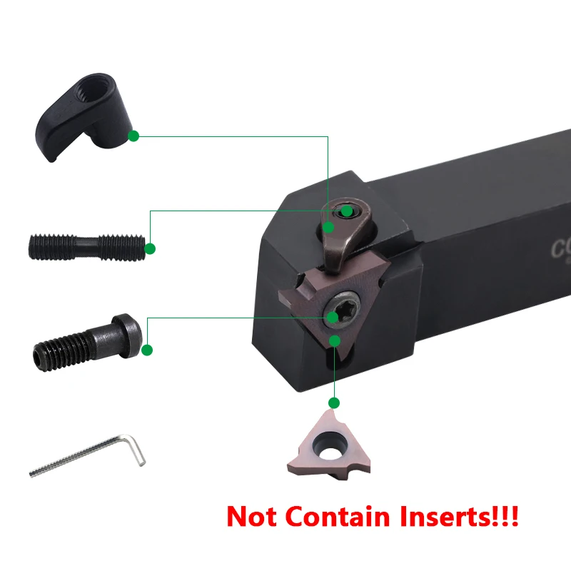 CGBR portautensili per scanalature CGBR1616 CGBR2020 CGBR2525 CGBL1616 taglierina per scanalatura CNC muslimatur strumento per tornio barra con gambo